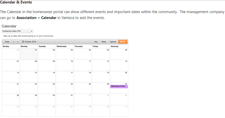 Event Calendars