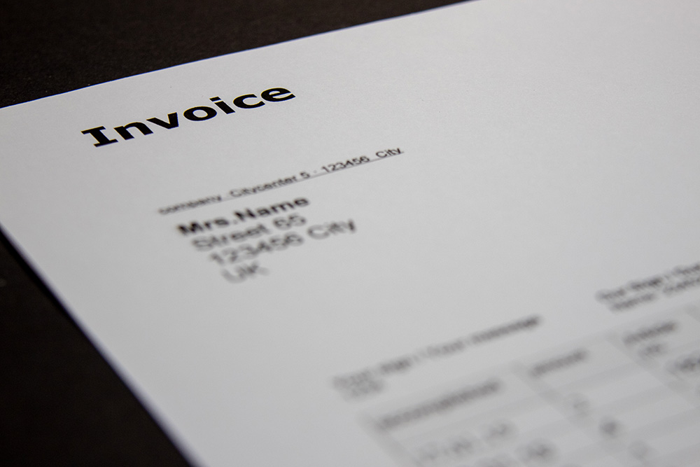 Service Provider Invoice